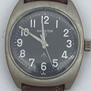 Vintage Hamilton W10 Military Steel Caliber 2750